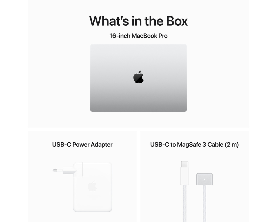 MacBook Pro 16 M3 Pro 12-core CPU, 18-core GPU/18GB/512GB SSD Silver