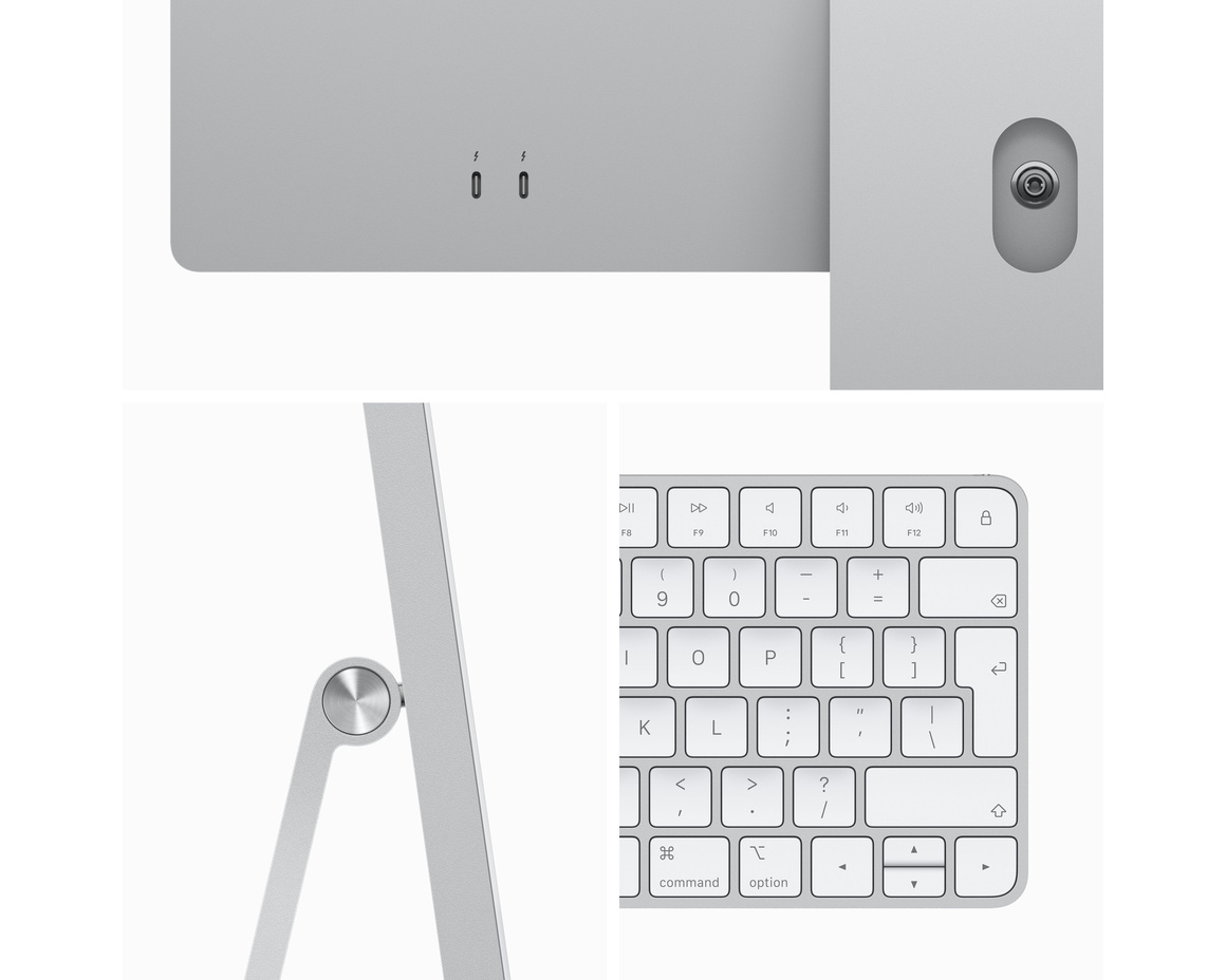 iMac 24 Retina 4.5K (2023) M3 8-core CPU, 8-core GPU/8GB/256GB SSD Silver
