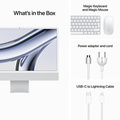 iMac 24 Retina 4.5K (2023) M3 8-core CPU, 8-core GPU/8GB/256GB SSD Silver