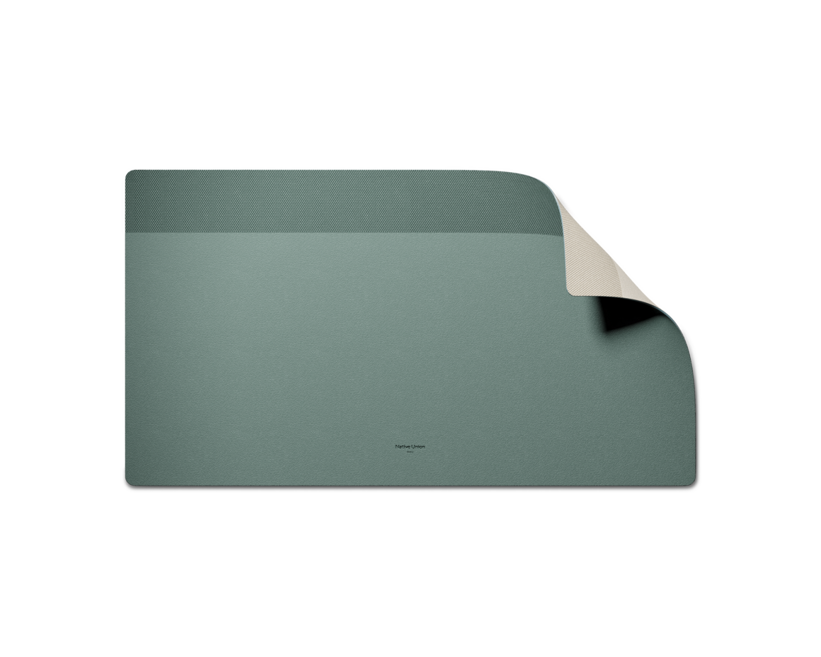 Native Union desk mat Green/Sanstone