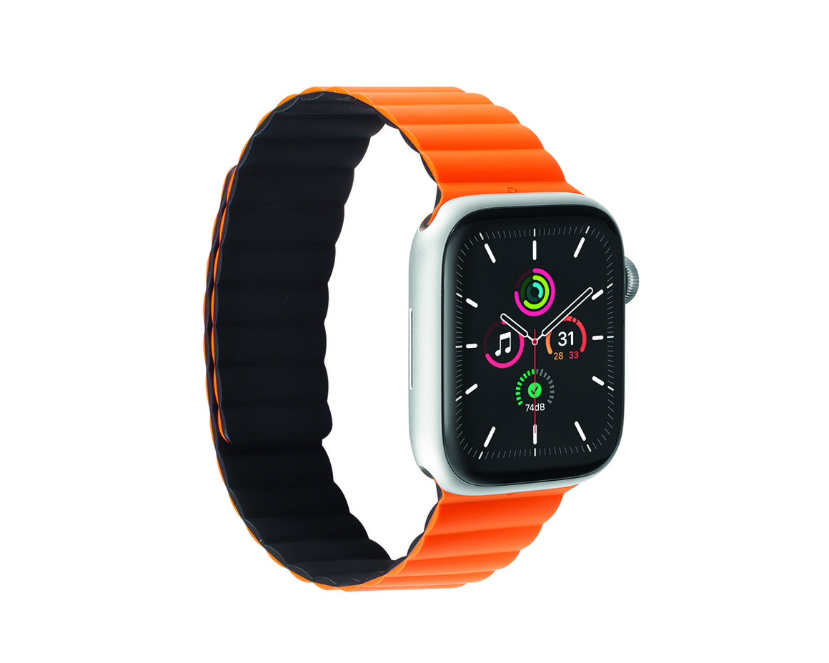 C&C - Kosmo magnetband för Apple Watch (1-9 Series) 38-41 mm Orange