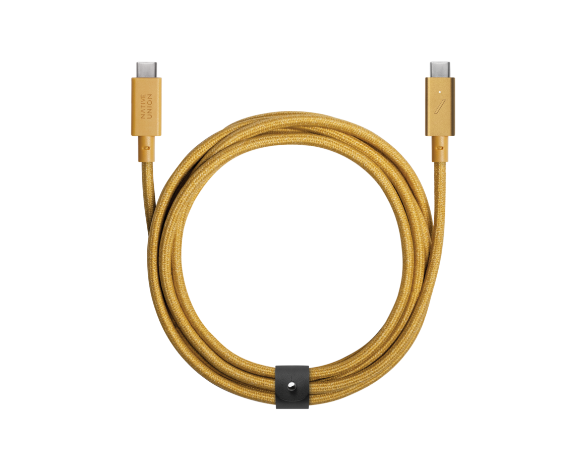 Native Union Belt Cable USB-C 2.4m 240W Kraft