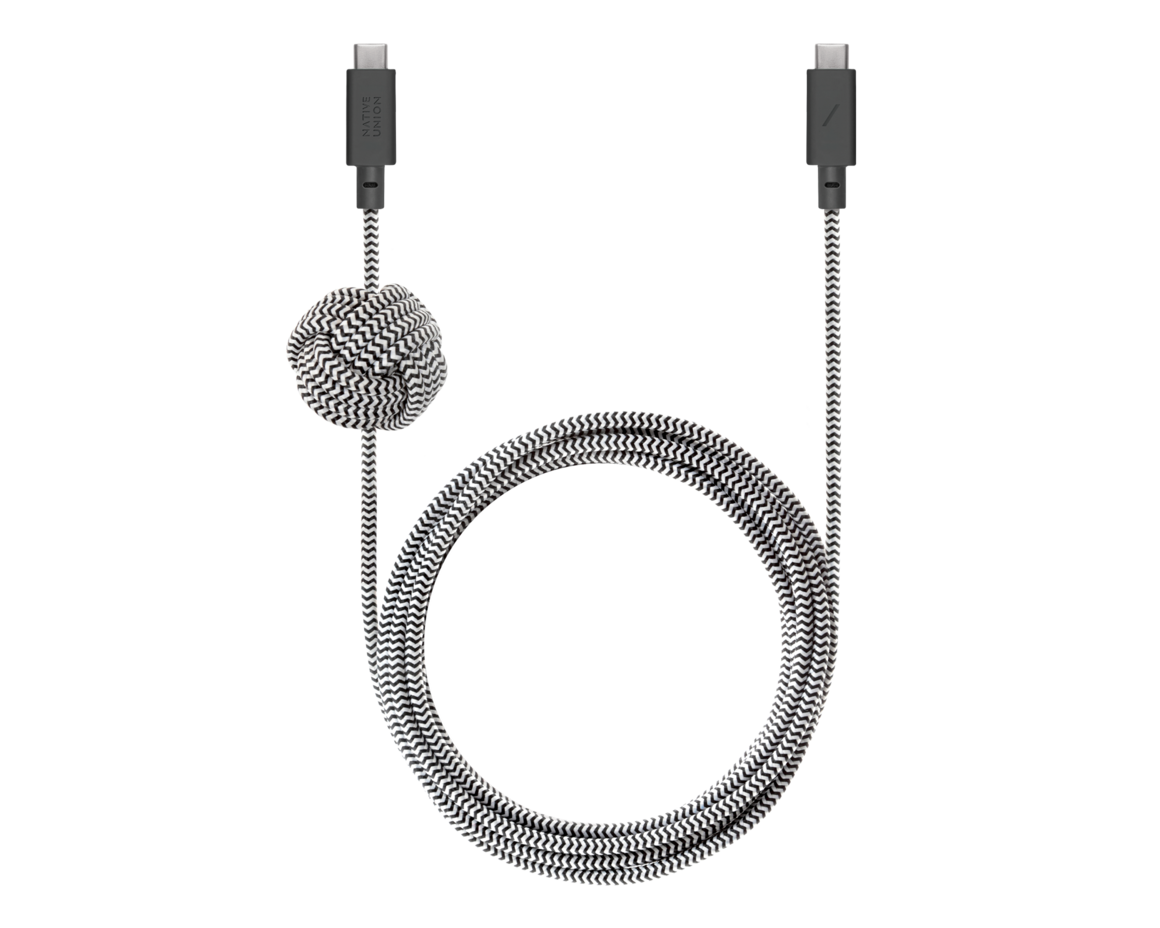 Native Union Anchor Cable USB-C 3m 240W Zebra