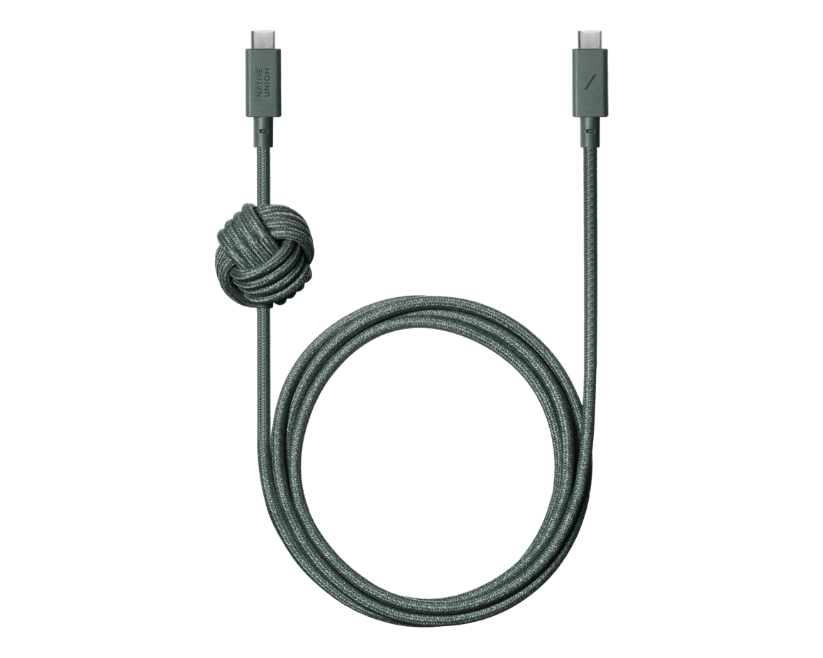Native Union Anchor Cable USB-C 3m 240W Slate Green