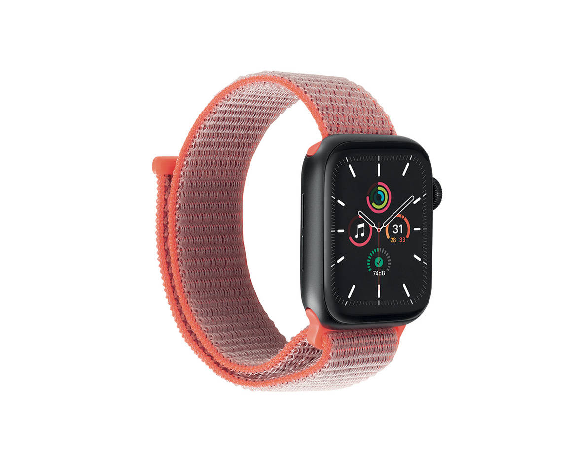 C&C - Koa band för Apple Watch (1-9 Series) 42-45mm Sugar Neon