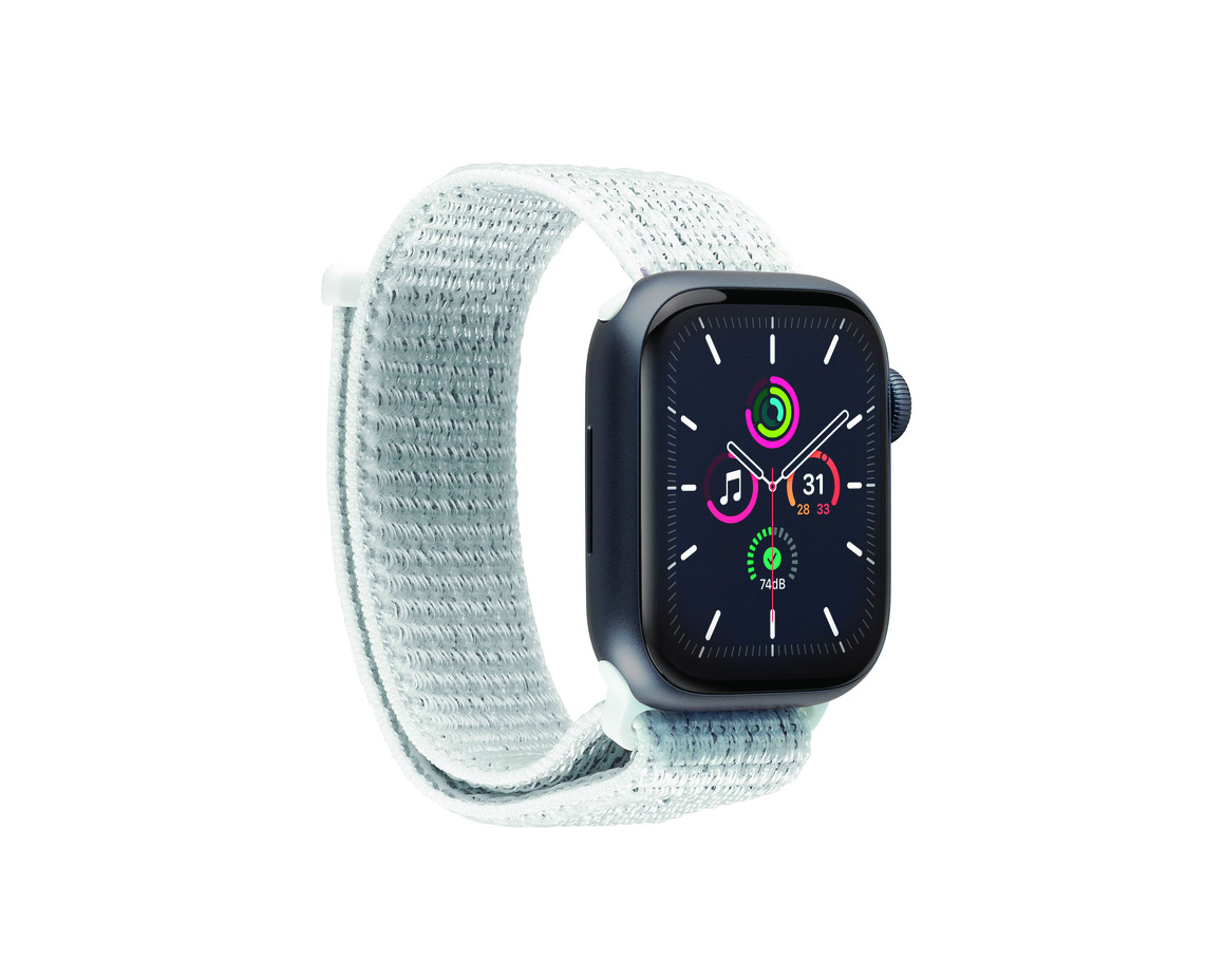 C&C - Koa band för Apple Watch (1-9 Series) 38-41mm Akoya White