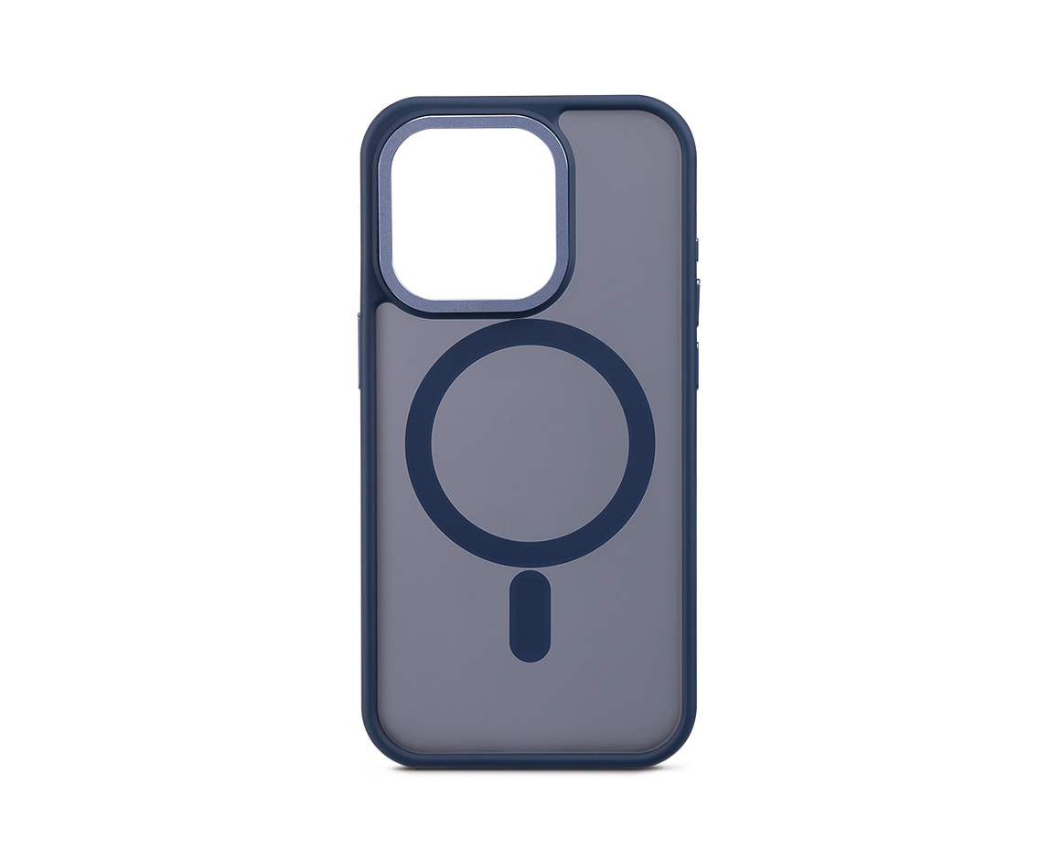 C&C - Berry skyddande skal med magnet för iPhone 15 Pro Max Blue