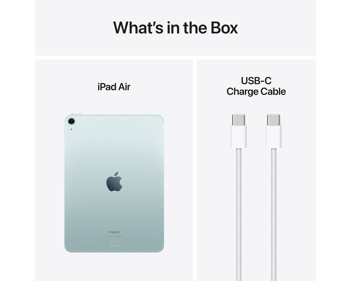 Apple iPad Air 11 (2024) Wi-Fi 512GB - Blå