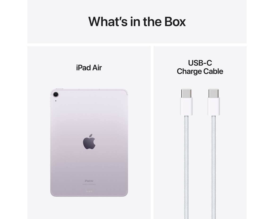 Apple iPad Air 11 (2024) Wi-Fi 256GB - Lila