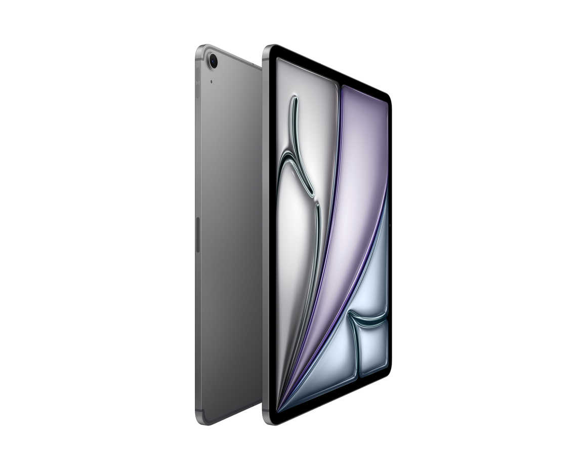 Apple iPad Air 13 (2024) Wi-Fi + Cellular 256GB - Rymdgrå