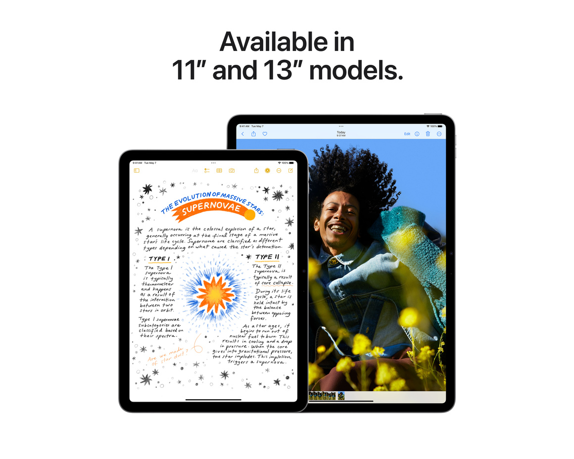 Apple iPad Air 13 (2024) Wi-Fi 128GB - Lila