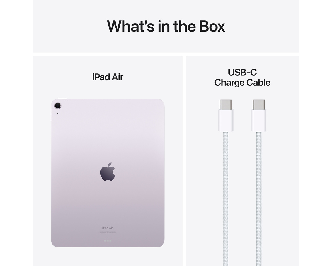 Apple iPad Air 13 (2024) Wi-Fi 128GB - Lila
