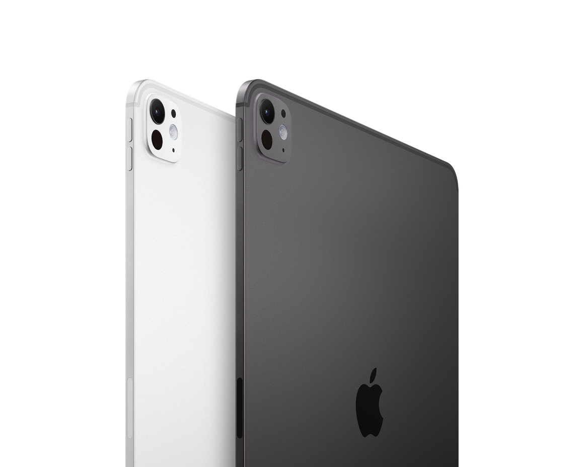 Apple iPad Pro 13 (2024) Wi-Fi 512GB med Standardglas - Rymdsvart