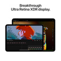 Apple iPad Pro 13 (2024) Wi-Fi 512GB med Standardglas - Rymdsvart