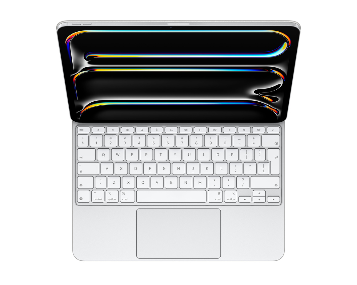Apple Magic Keyboard för iPad Pro 13 (M4) - Vit