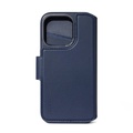 Decoded Leather Detachable Wallet för iPhone 15 Pro True Navy