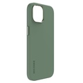 Decoded AntiMicrobial Silicone Backcover för iPhone 15 Pro Max Sage Leaf Green