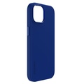 Decoded AntiMicrobial Silicone Backcover för iPhone 15 Galactic Blue