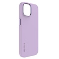 Decoded AntiMicrobial Silicone Backcover för iPhone 15 Pro Lavender