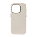 Decoded Leather Backcover för iPhone 15 Pro Clay