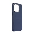 Decoded Leather Backcover för iPhone 15 Pro True Navy