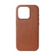 Decoded Leather Backcover för iPhone 15 Plus Tan