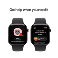 Apple Watch Series 10 Titanium med Sportband Skiffer 42mm M/L