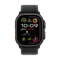 Apple Watch Ultra 2 GPS + Cellular 49mm Svart Titanboett med Svart Terrängloop - S/M