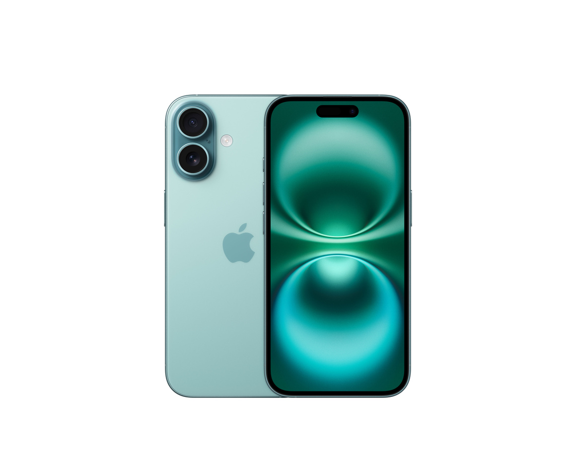 iPhone 16 256GB Blågrön