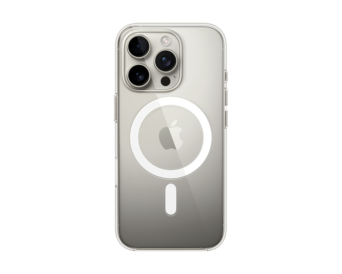 Apple iPhone 16 Pro Transparent skal med MagSafe