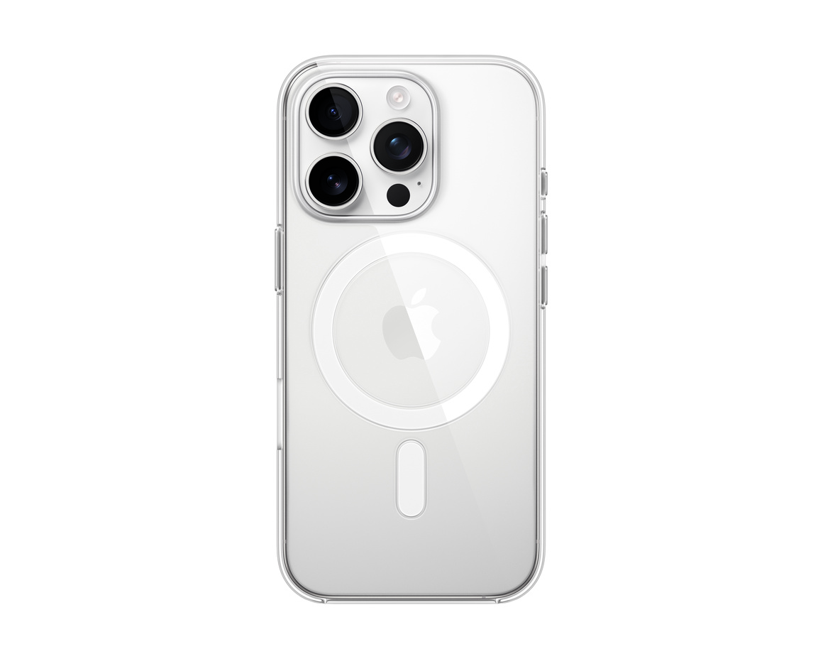 Apple iPhone 16 Pro Transparent skal med MagSafe