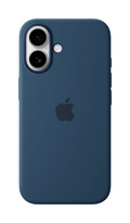 Apple iPhone 16 Silikonskal med MagSafe Denim