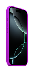 Apple iPhone 16 Pro Silikonskal med MagSafe Lila Fuchsia