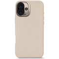 Decoded - Leather Backcover till iPhone 16 Plus Clay