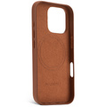 Decoded - Leather Backcover till iPhone 16 Pro Brun
