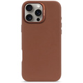 Decoded - Leather Backcover till iPhone 16 Pro Max Brun