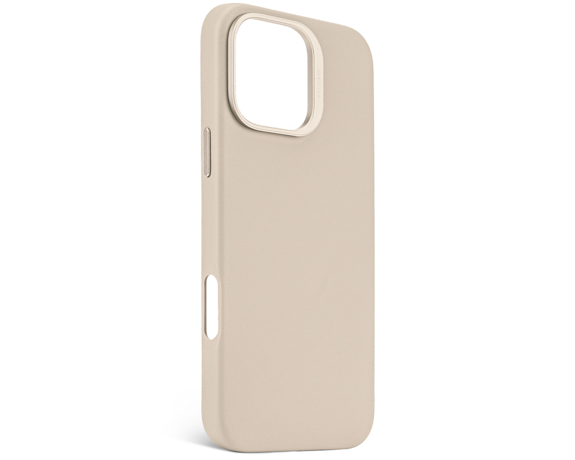 Decoded - Leather Backcover till iPhone 16 Pro Max Clay