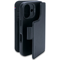 Decoded - Leather Detachable Wallet till iPhone 16 Marinblå