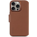 Decoded - Leather Detachable Wallet till iPhone 16 Pro Brun