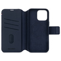 Decoded - Leather Detachable Wallet till iPhone 16 Pro Max Marinblå