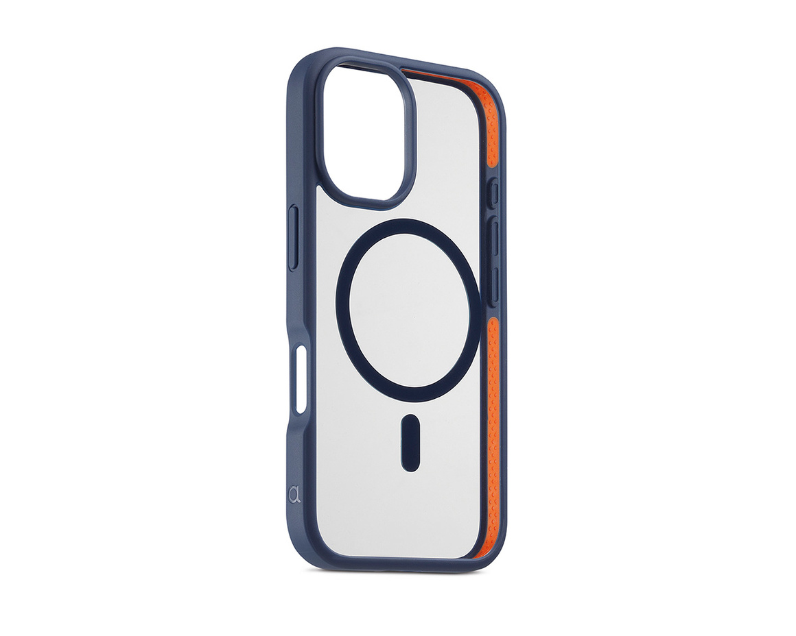 C&C - Jump Ultra-skyddande skal med magnet till iPhone 16 Blå