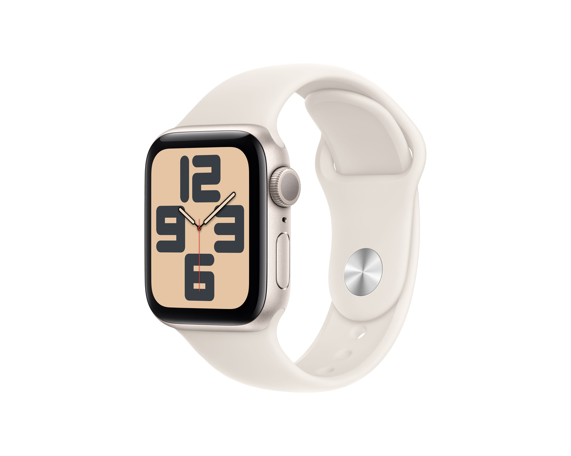 Apple Watch SE Stjärnglans 40mm GPS S/M