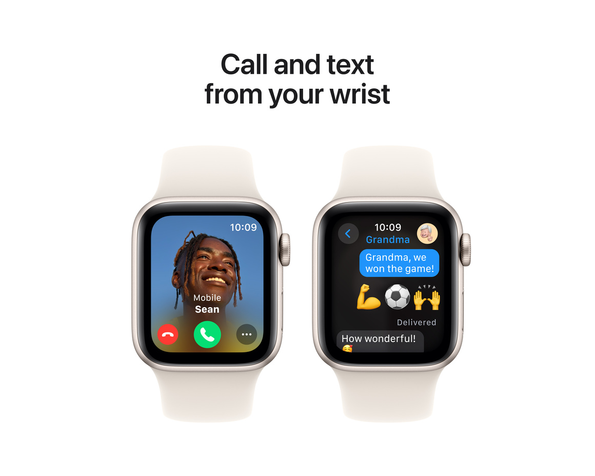 Apple Watch SE Stjärnglans 40mm GPS S/M