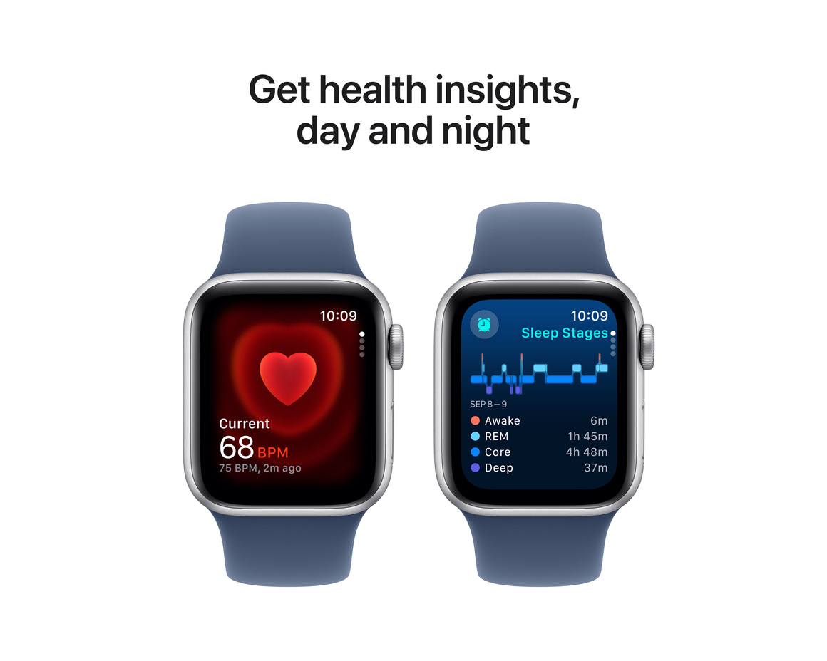Apple Watch SE Silver 40mm GPS M/L