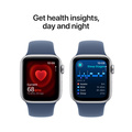 Apple Watch SE Silver 40mm GPS M/L