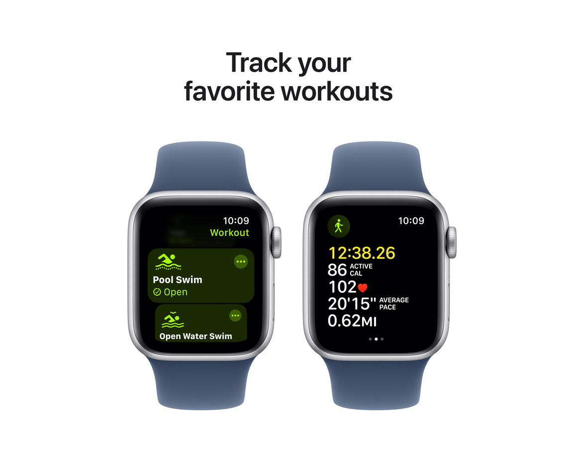 Apple Watch SE Silver 40mm GPS M/L