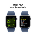 Apple Watch SE Silver 40mm GPS M/L
