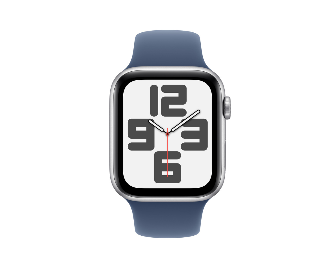 Apple Watch SE Silver 44mm GPS M/L