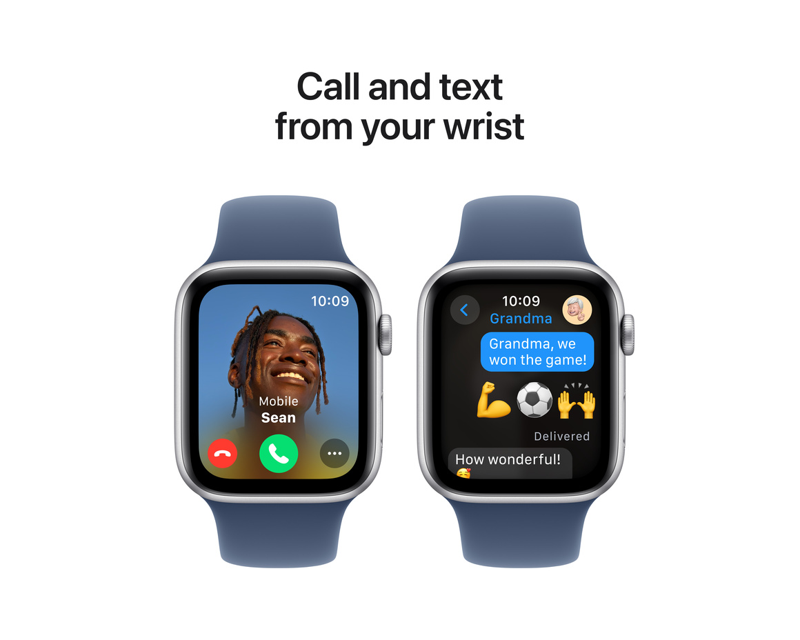 Apple Watch SE Silver 44mm GPS M/L