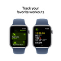 Apple Watch SE Silver 44mm GPS M/L
